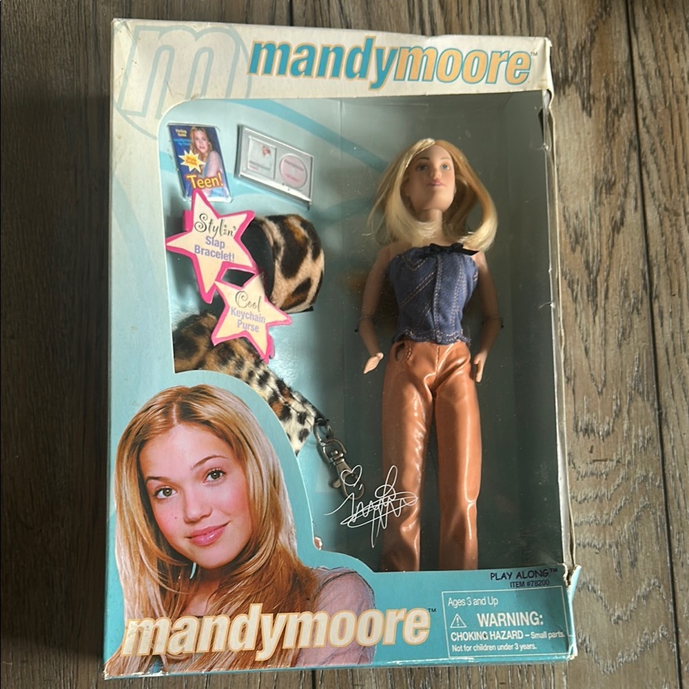 VTG 2000 Mandy Moore Superstar Doll Play Along Toys #78200 NIB Pop Star Barbie